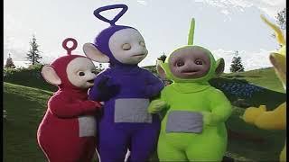 Teletubbies - Falling Down Dance + Magical Event Tap Dancing Teddy Bear HD 1997 50fps