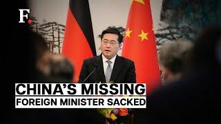 Missing for a Month Chinese Foreign Minister Qin Gang Now Removed