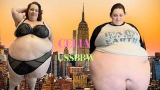 USSBBW Celia From Plus Size to Feedee Beauty with a Big Belly  Ssbbw Celia