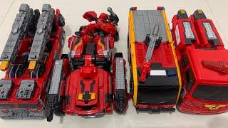 풀 또봇 로봇 레드카 컬러 트랜스포머 비상 Full Tobot Robot Red Car Color Transformer Emergency