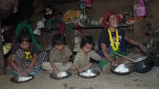 Myvillage official videos EP 1096  Cooking and eating together culture in village