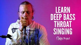 Deep Bass Throat Singing Tutorial with Jerry Walsh from the Overtone Throat Singing Course