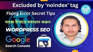 Fix Excluded by noindex tag Google Search Console  SEO