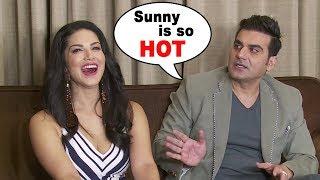 Arbaaz Khan Calls Sunny Leone HOT in Public