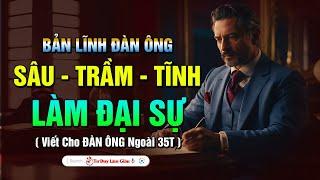 XÂY DỰNG BẢN LĨNH ĐÀN ÔNG - SÂU - TRẦM - TĨNH  MỚI CÓ THỂ LẬP ĐẠI NGHIỆP  Tư Duy Làm Giàu