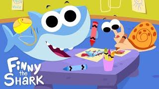 Learning & Growing with Finny  Finny The Shark Cartoon Collection