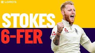 Swinging It Around Corners 🪃  Ben Stokes Takes 6-22 vs West Indies    Every Ball