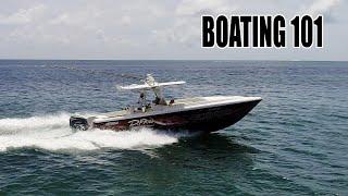 BOATING 101 - How to drive a boat & use trim tabs  Gale Force Twins