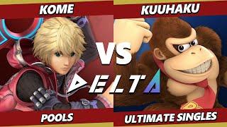 Delta 8 - Kome Shulk Vs. Kuuhaku Donkey Kong Smash Ultimate - SSBU