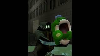 Luigi BREAKS Bobs NECK #funny #mario #luigi #meme #animation #gaming #comedy