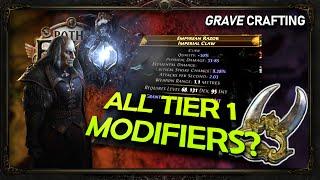 Trying to Craft a PERFECT Claw  Full Gravecraft - PoE 3.24 Necropolis