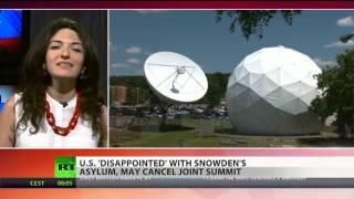 White House extremely disappointed with Snowden asylum  RT USA