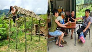 14-Year-Old Single Mother Building Bamboo House What Is My Ex-Husband Hung Doing Behind My Back