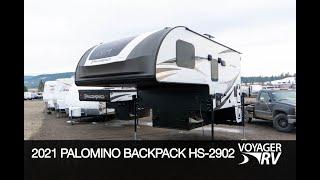 2021 Palomino Backpack HS-2902 Truck Camper RV Video Tour - Voyager RV Centre