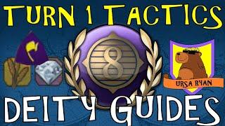 First Turn Tactics - Settling City Centre Yields Do I Move?? An Ultimate Ursa Deity Guide