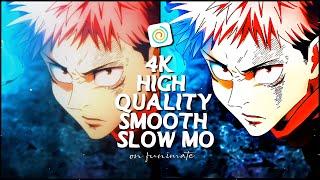 4K High Quality Anime Smooth Slow moTwixtor Tutorial on Funimate  Moonie달 