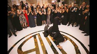 Most epic Jewish wedding dance