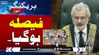 Chief Justice Major Decision On 6 Judges Letter  SAMAA TV