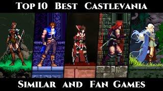 Top 10 Best Castlevania {Similar and Fan Games} Metroidvania style