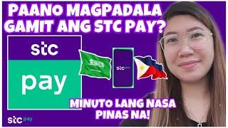 PAANO MAGPADALA SA STC PAY  MINUTO LANG ANG PERA MO NASA PINAS NA  2020