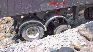 RC ZIL 4x4 in Action To Much for this 2 Axle Tipper Heavy RC Machines on the Real Construction