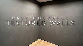 Fast and Easy Modern Textured Wall Finish