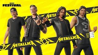 CONCERT DE METALLICA SUR FORTNITE SAISON 3 CHAPITRE 5 