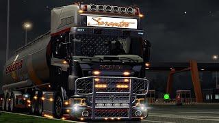 #Euro Truck Simulator 2 #ETS2 За рулем только трезвяком.....