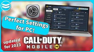 Perfect Settings for COD Mobile Emulator + Game Settings  Gameloop PC settings for Call of Duty