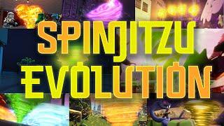 THE ULTIMATE NINJAGO SPINJITZU EVOLUTION 2011-2023