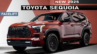 New Toyota Sequoia 2025 - FIRST LOOK at Exterior Facelift & Interior Restyle