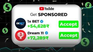 How to get SPONSORSHIP On YouTube - Sponsorship Kaise le