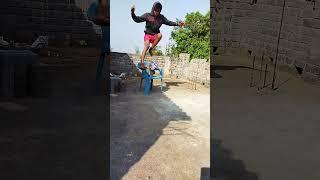 chair stunt #shorts #video