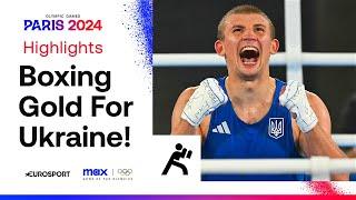 Ukraines Oleksandr Khyzhniak wins Light Heavyweight boxing gold   #Paris2024 #Olympics