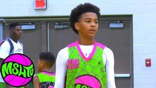 Skyy Clark GETS BUCKETS at 2015 MSHTV Camp - Class of 2022 Basketball Prospect - MSHTV West