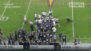 Brawl breaks out at Desert Edge vs. Higley championship game