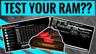 Test RAM with MemTest86 now with UEFI support