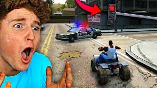 Playing GTA San Andreas Without BREAKING ANY LAWS