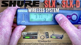 Shure SLX & SLX-D Wireless System - DemoOverviewSetupGuide