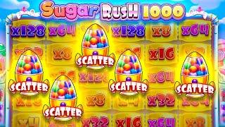 ПРОВЕРИЛА ШУГАР РАШ 1000 НА ЗАНОС И ПОЛУЧИЛА ??? ???  заносы недели  Sugar Rush 1000