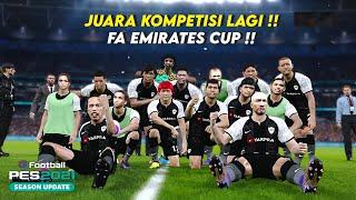 Juara FA Emirates Cup Berkat Gol Tunggal Deddy Corbuzier  Master League PES 2021 #34