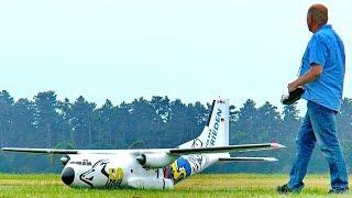 HUGE RC SCALE MODEL AIRCRAFT TRANSALL C-160 LTG61 FLIGHT DEMONSTRATION