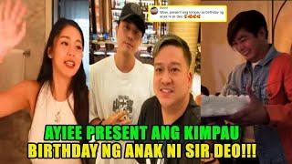 HIMLAY SPOTTED ANG KIMPAU SA BIRTHDAY CELEBRATION NG ANAK NI SIR DEO SABAY NA DUMATING SA VENUE.