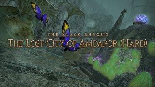 FF14 Summoner Gameplay - The Lost City of Amdapor Hard