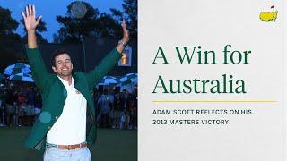 A Green Jacket for Australia  Adam Scott  The Masters