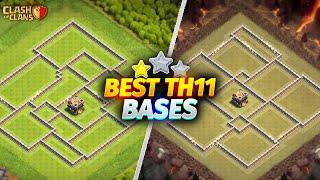 NEW TH11 Base Link  BEST Town Hall 11 TrophyWarHybridFarming Base  Clash Of Clans