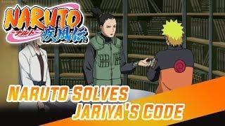 Naruto Solves Jariyas Code  Jariyas Last Words For Naruto