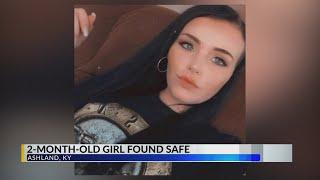 2-month-old baby missing from Ashland Kentucky found mother in custody