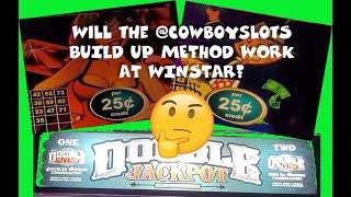 Will Cowboy Slot Handpay Method Work at Winstar?  $100  Slot method to Build a Bankroll #winstar