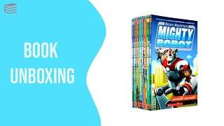 Ricky Ricotta Mighty Robot Collection 9 Book Set By Dav Pilkey & Dan Santat - Book Unboxing